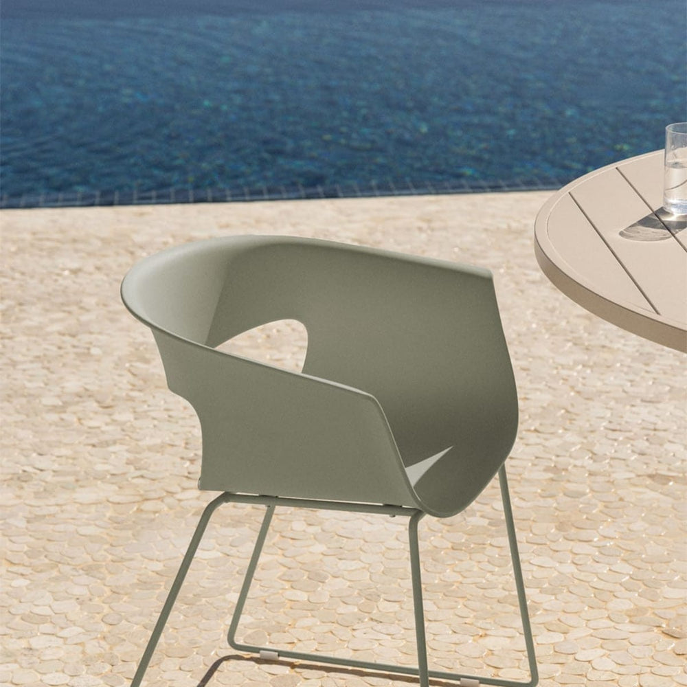 Outdoor chair BRAVO, Salvia green