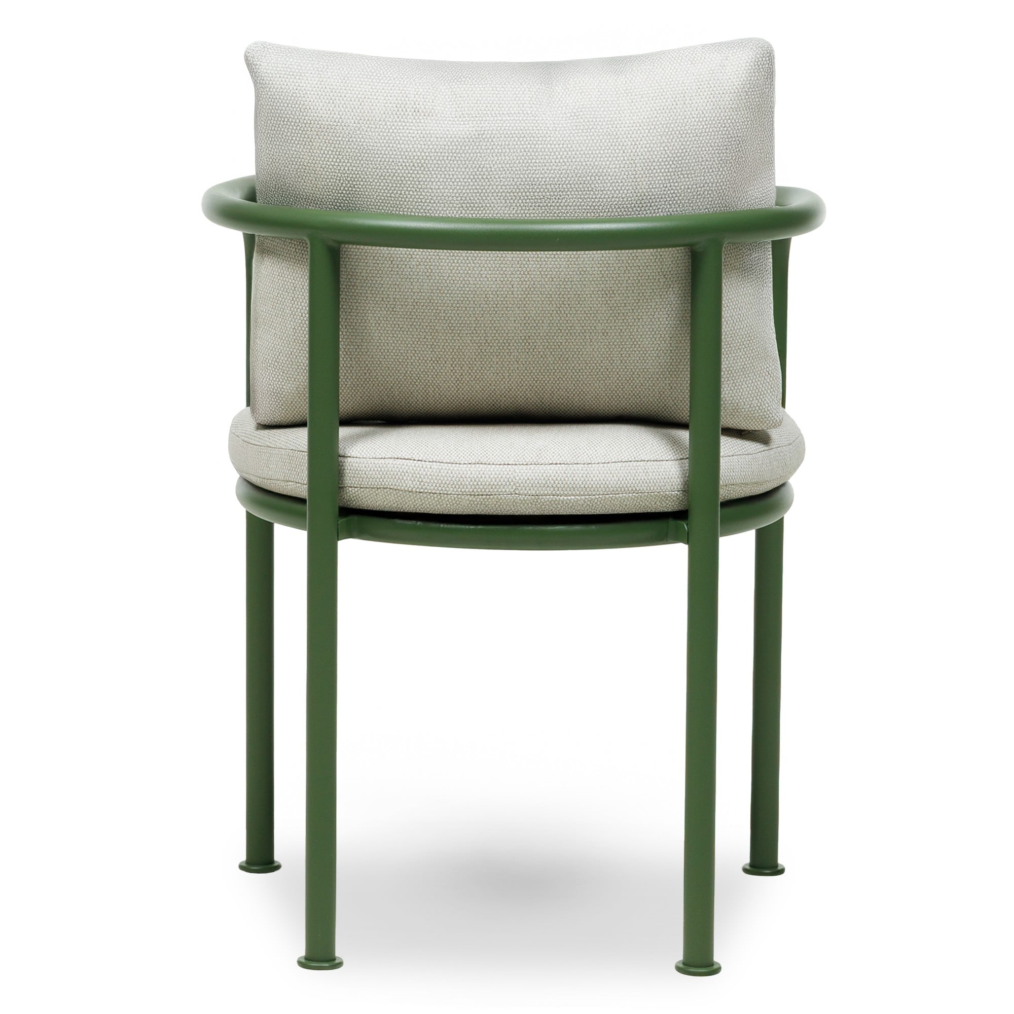 Outdoor chair ALERO, aluminum, green