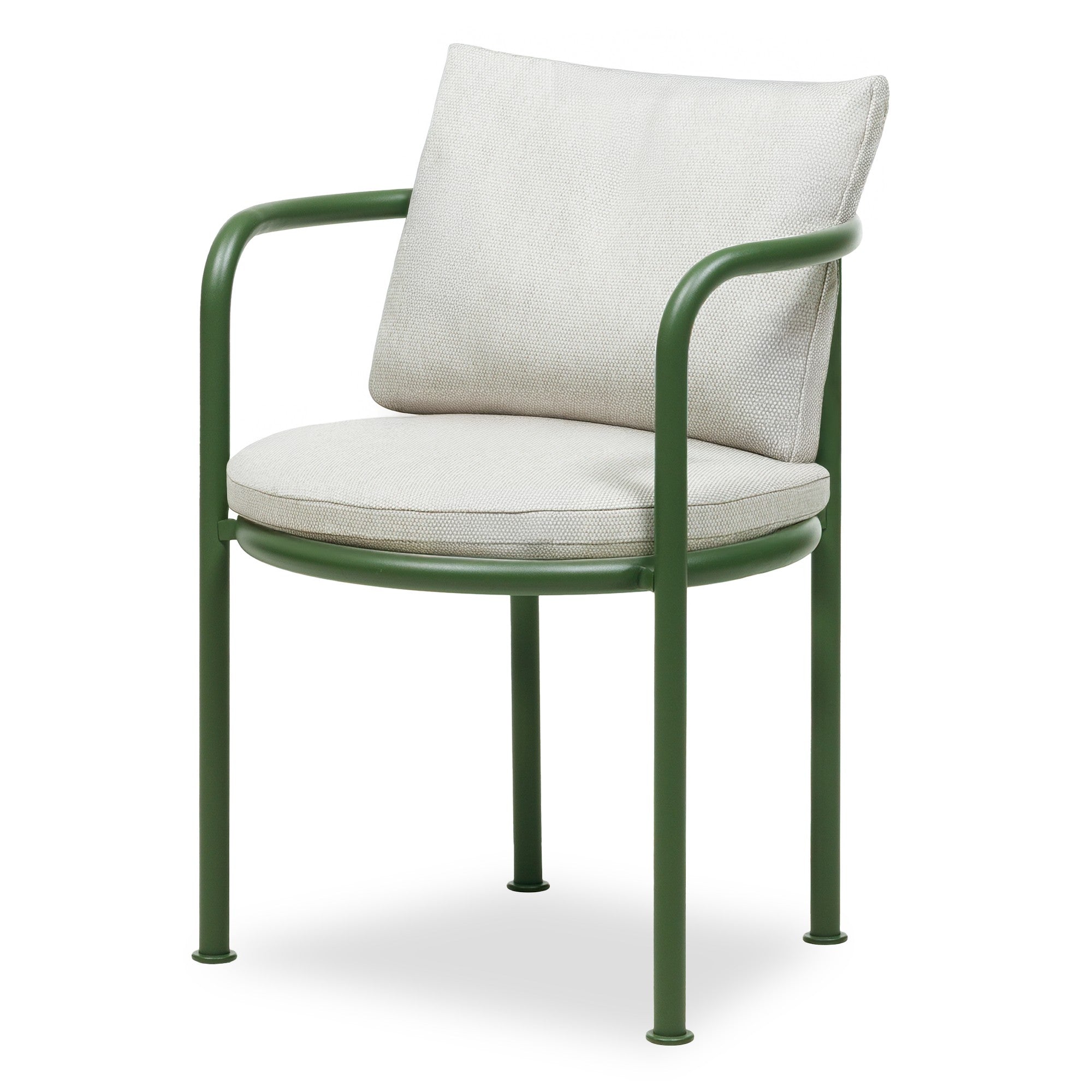 Outdoor chair ALERO, aluminum, green