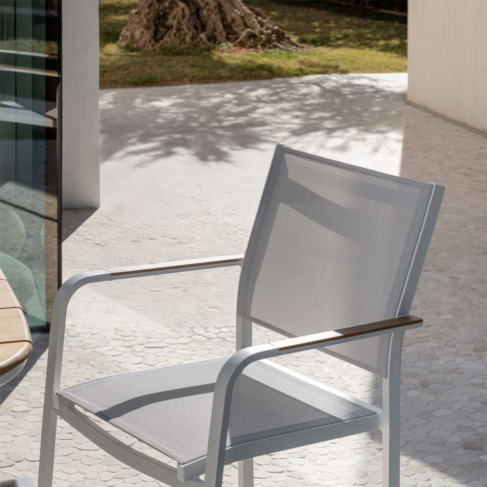 Outdoor chair FERRO, Gardenia white