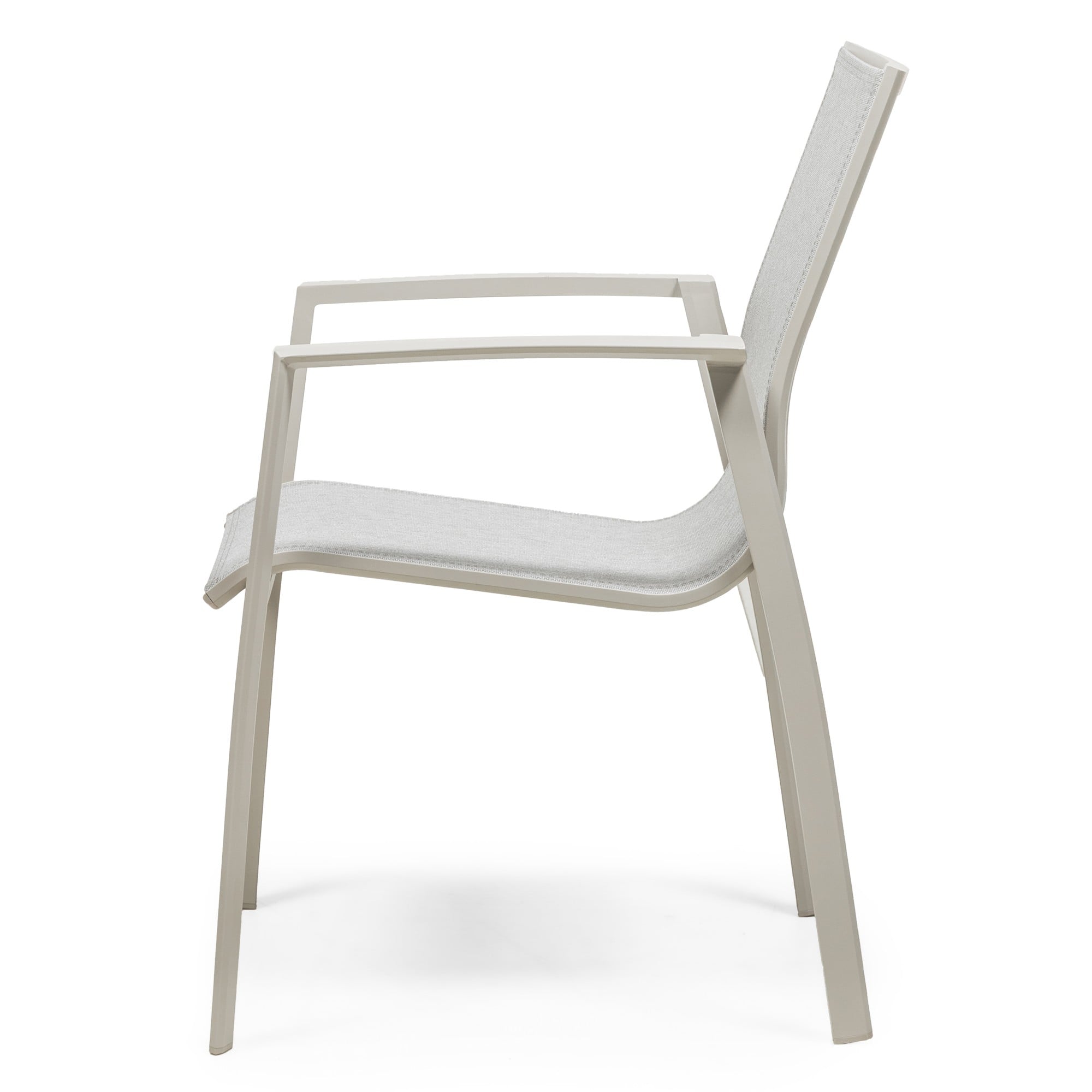 Outdoor chair CASINO, aluminum, sand
