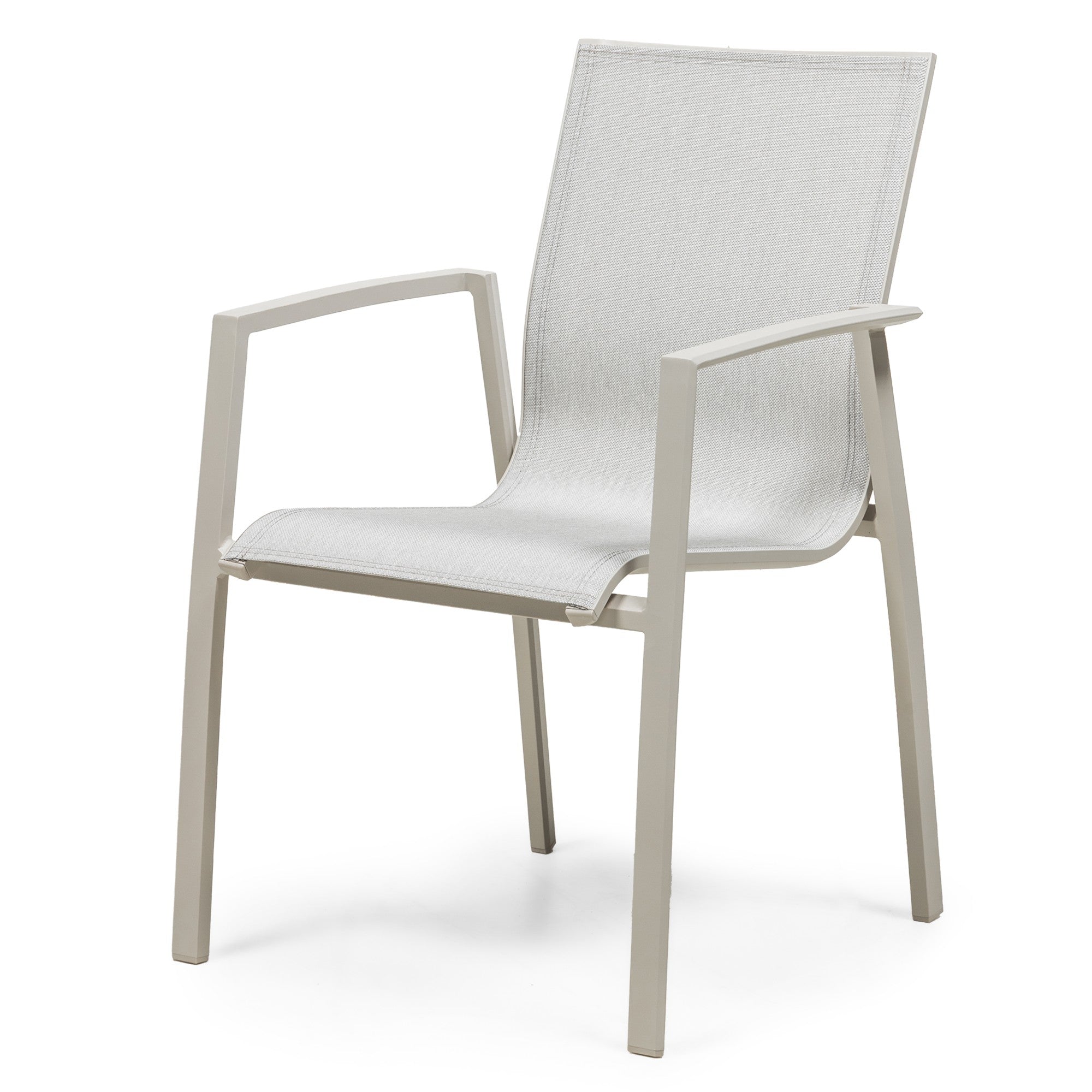 Outdoor chair CASINO, aluminum, sand