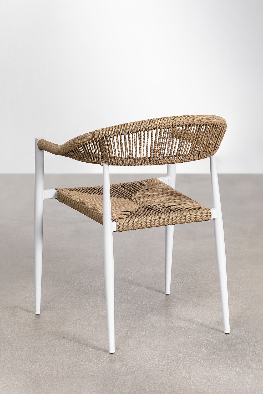 Outdoor chair LEON, Gardenia white