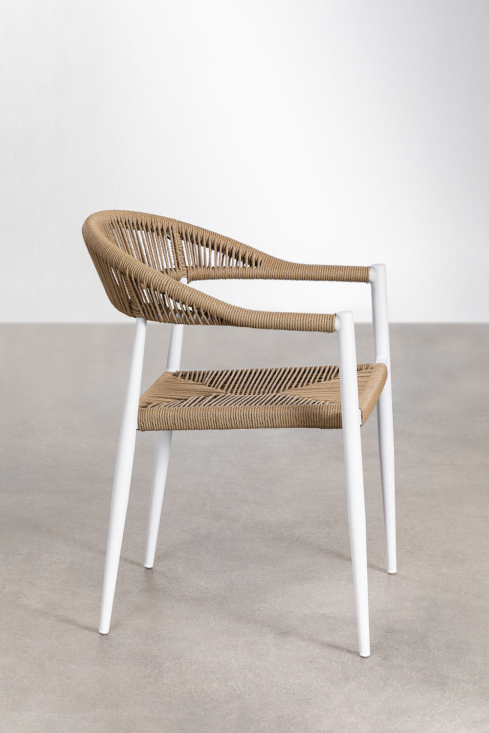 Outdoor chair LEON, Gardenia white