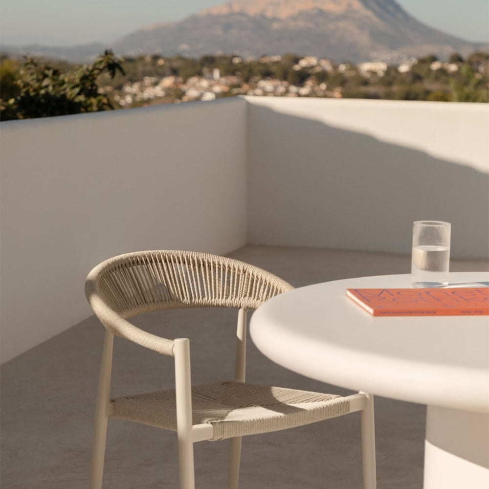Outdoor chair LEON, Cream sand
