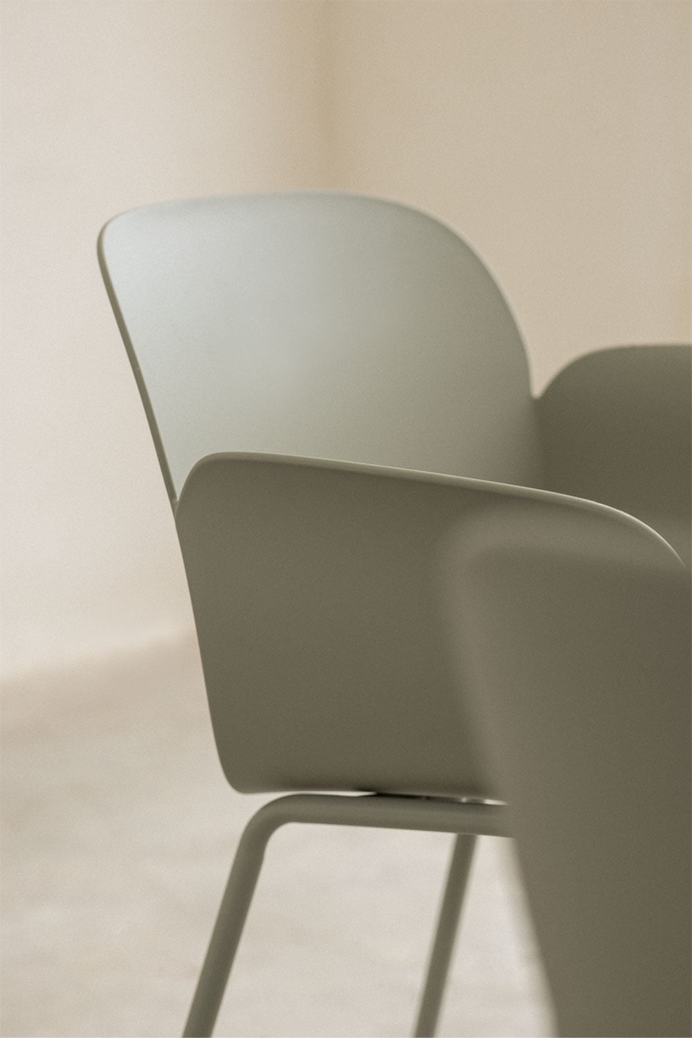 Outdoor chair BOKA, bamboo green
