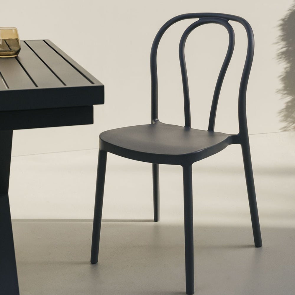 Outdoor chair MINTO, graphite grey