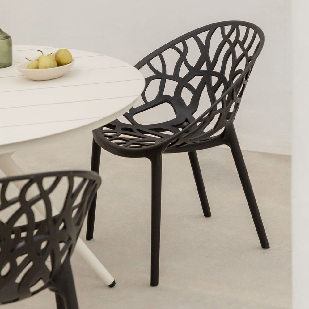 Outdoor chair MEKANO, black
