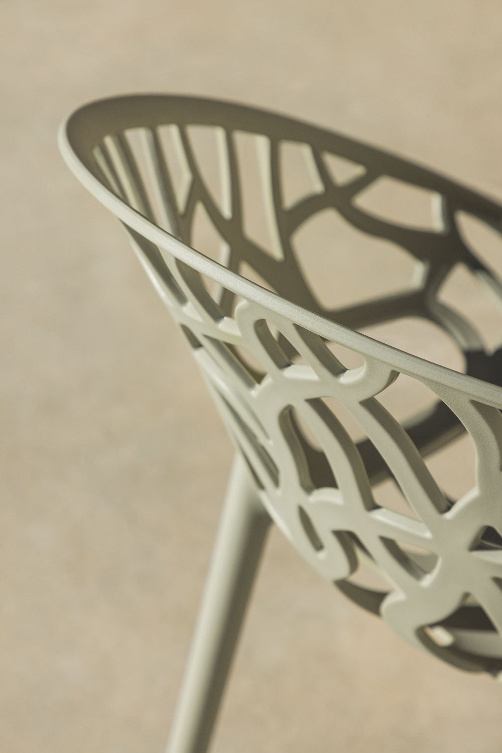 Outdoor chair MEKANO, avocado