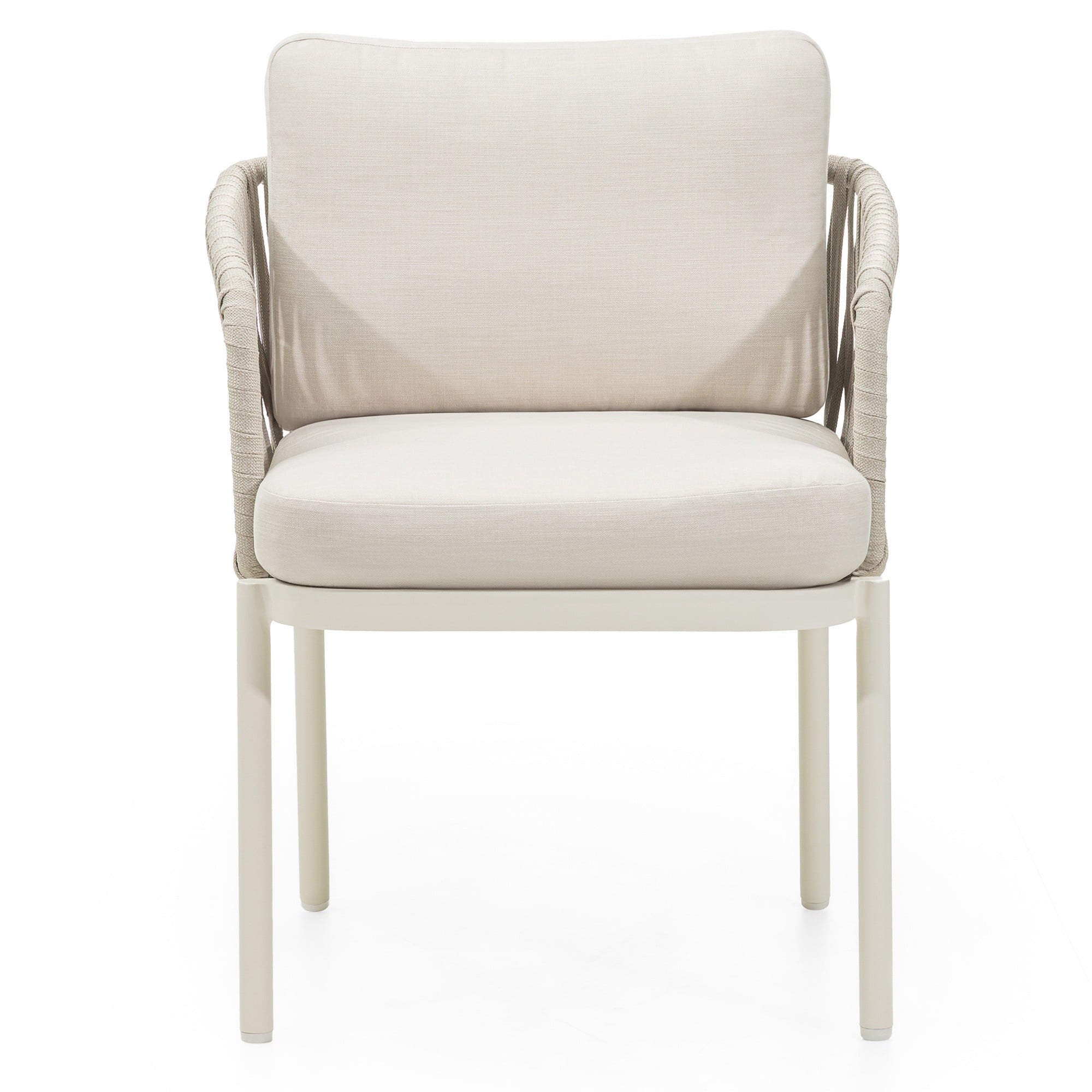 RIBAUD outdoor chair, rope, sand