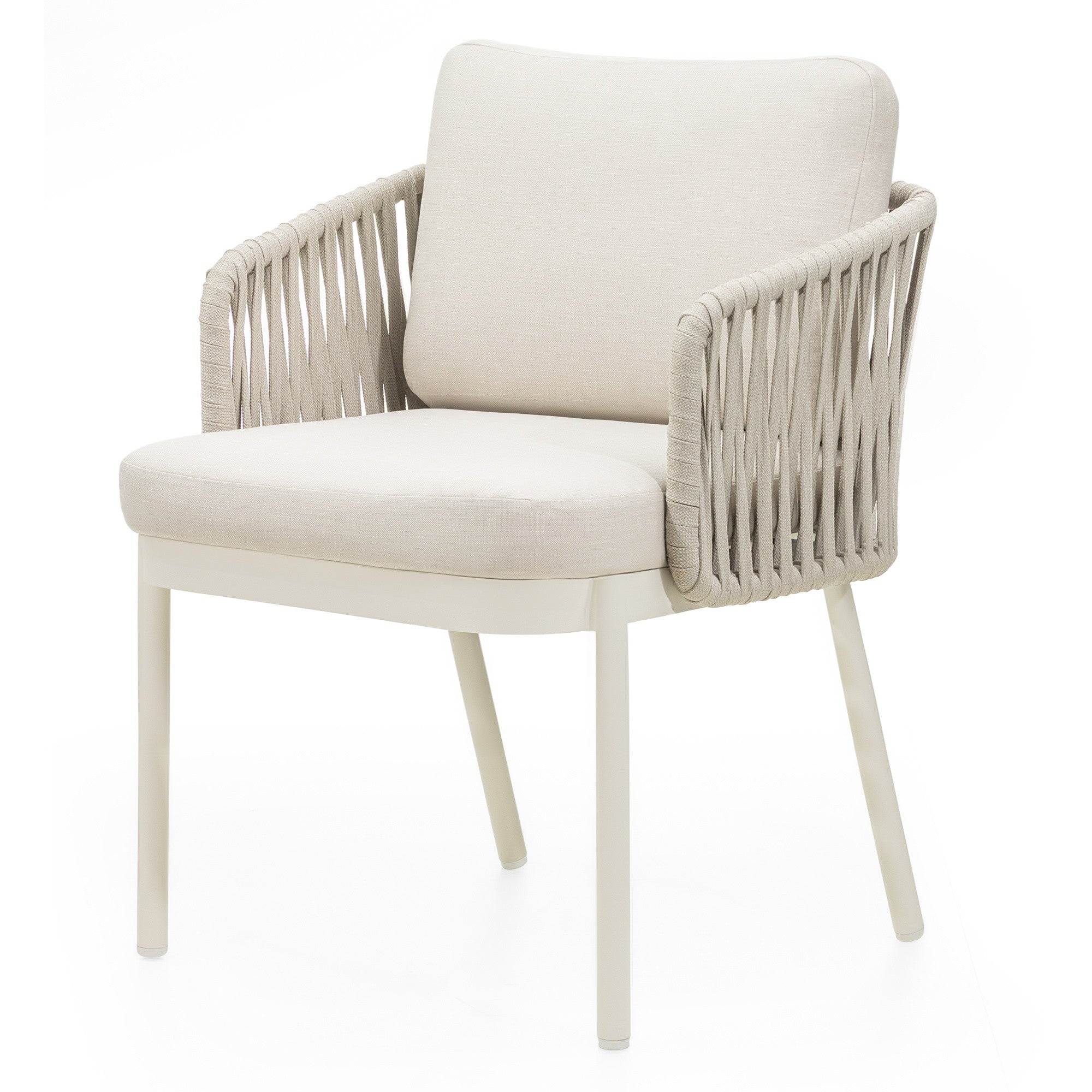 RIBAUD outdoor chair, rope, sand
