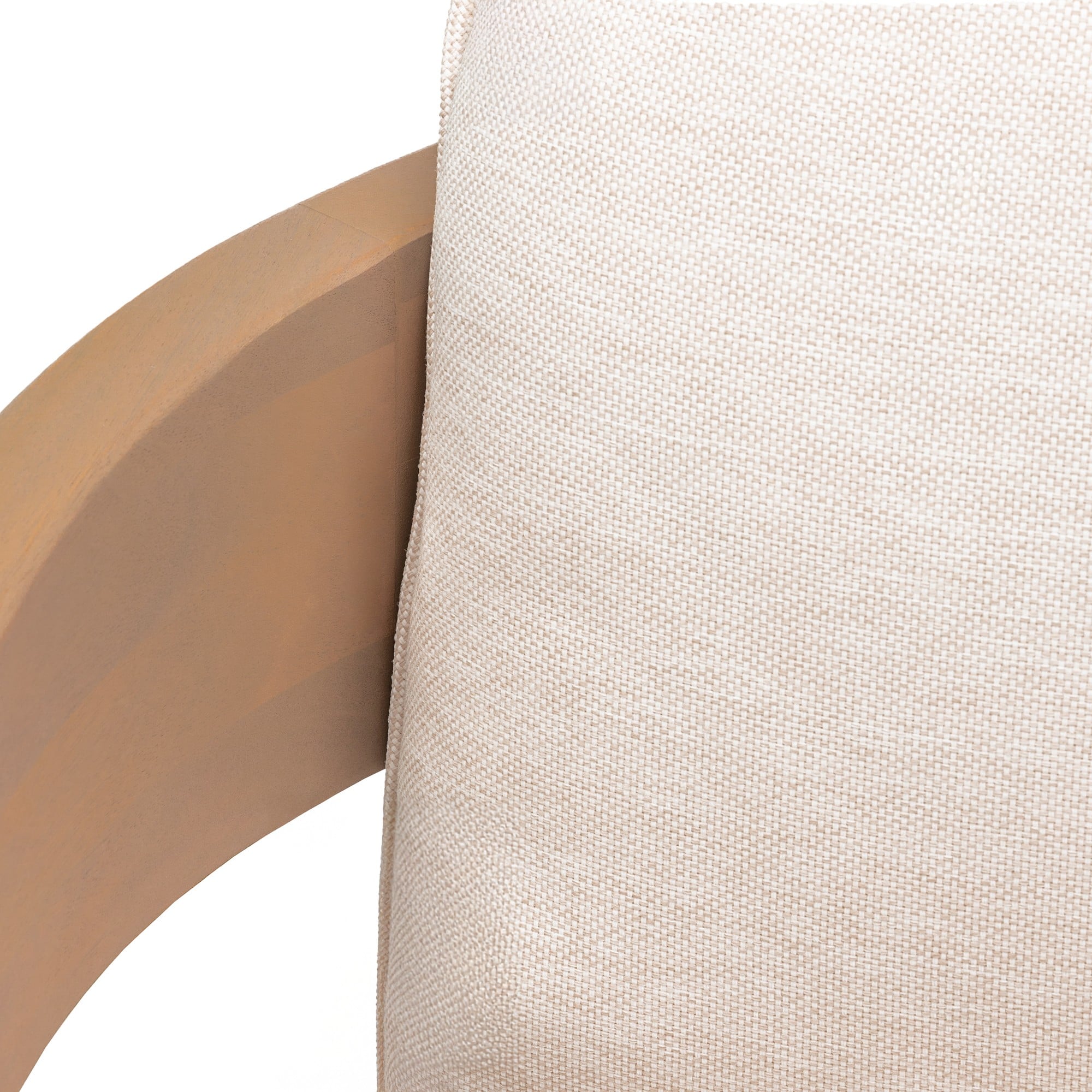 Lauko kėdė VANITE, akacija FSC, teak look, smėlinė