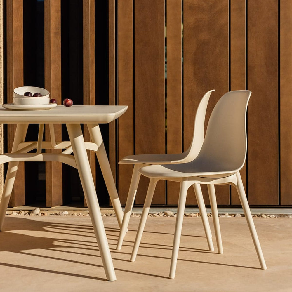 Outdoor chair MINTARO, cream