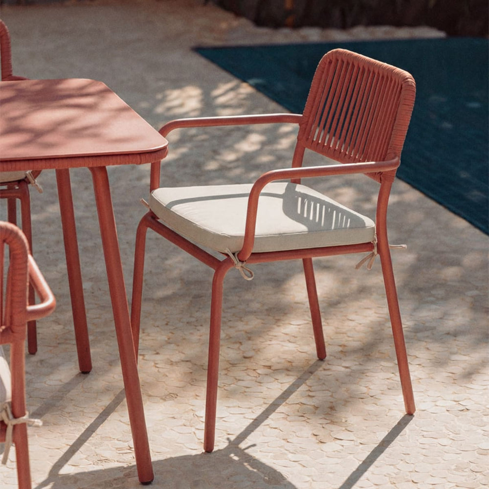 Outdoor chair TORA, Terracotta