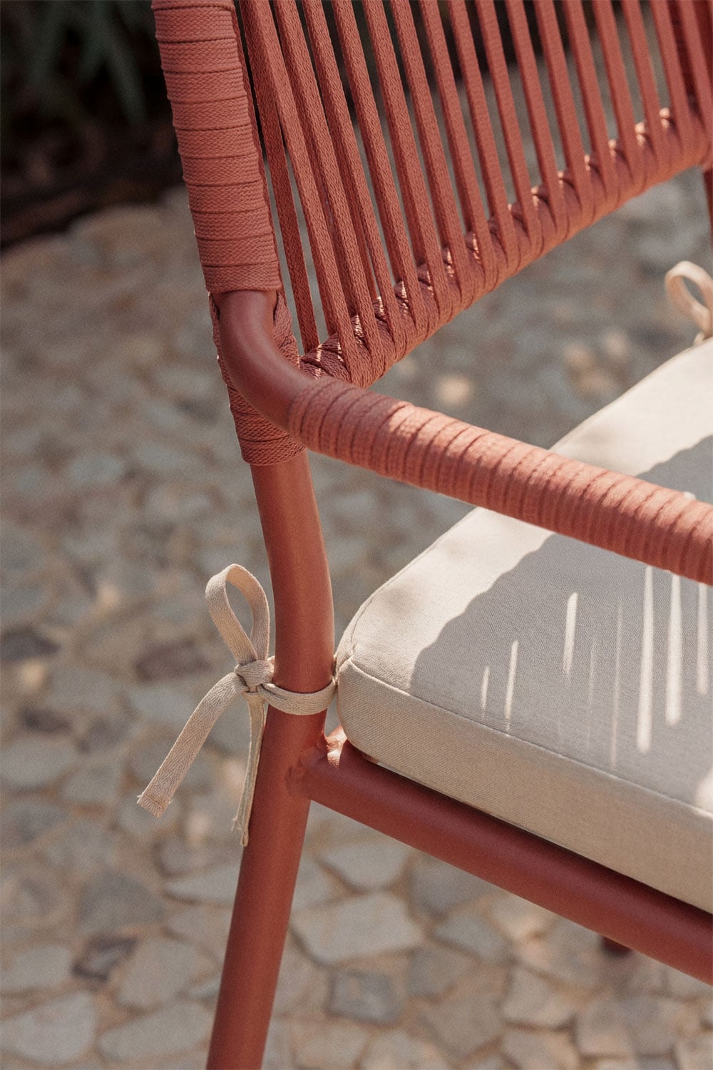 Outdoor chair TORA, Terracotta