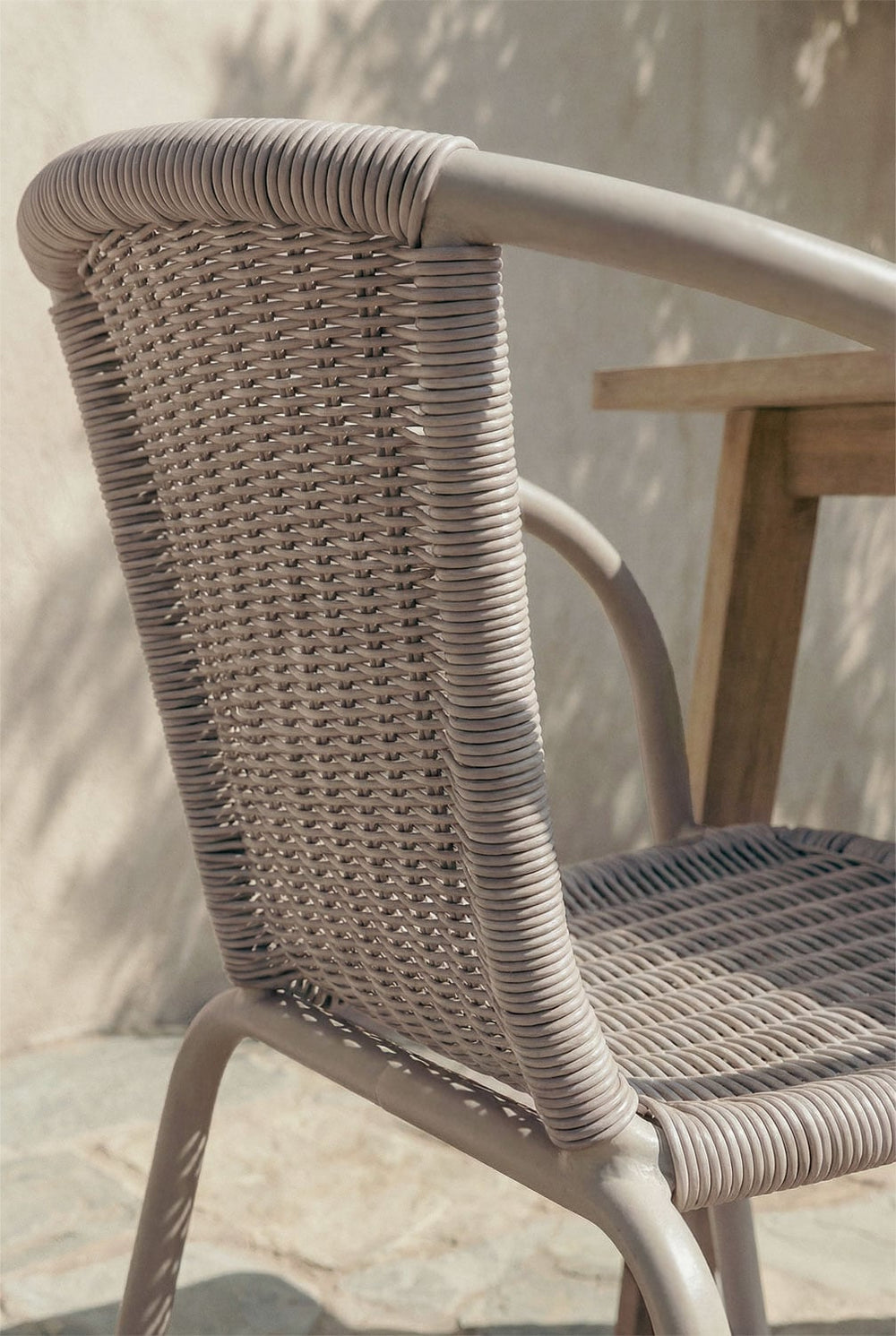 Outdoor chair DOLOMITOMANA, mocha brown