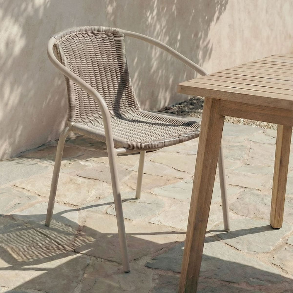 Outdoor chair DOLOMITOMANA, mocha brown