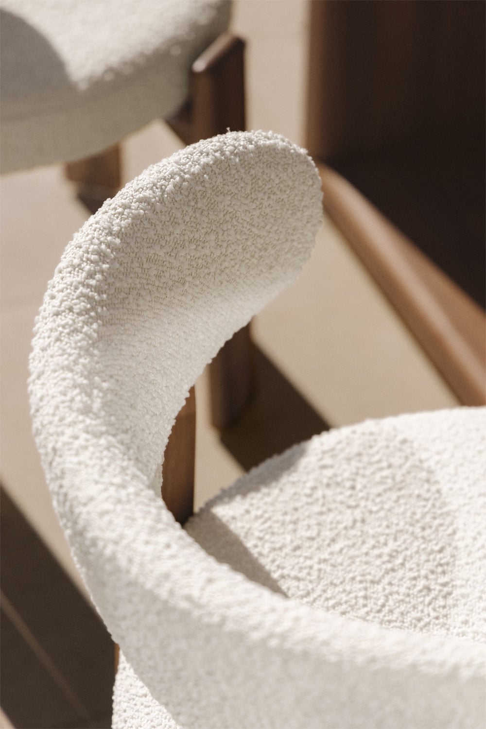 Outdoor chair KOMPAKTO, textured fabric