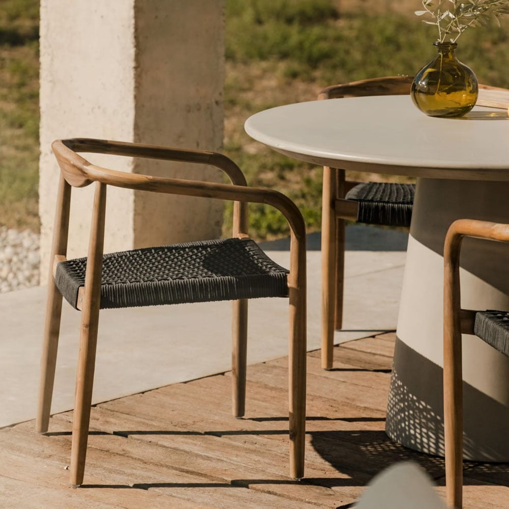 Outdoor chair GRANUM, anthracite grey