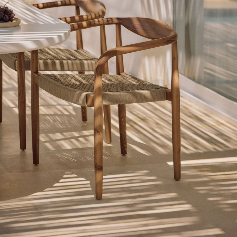 Outdoor chair GRANUM, wheat brown