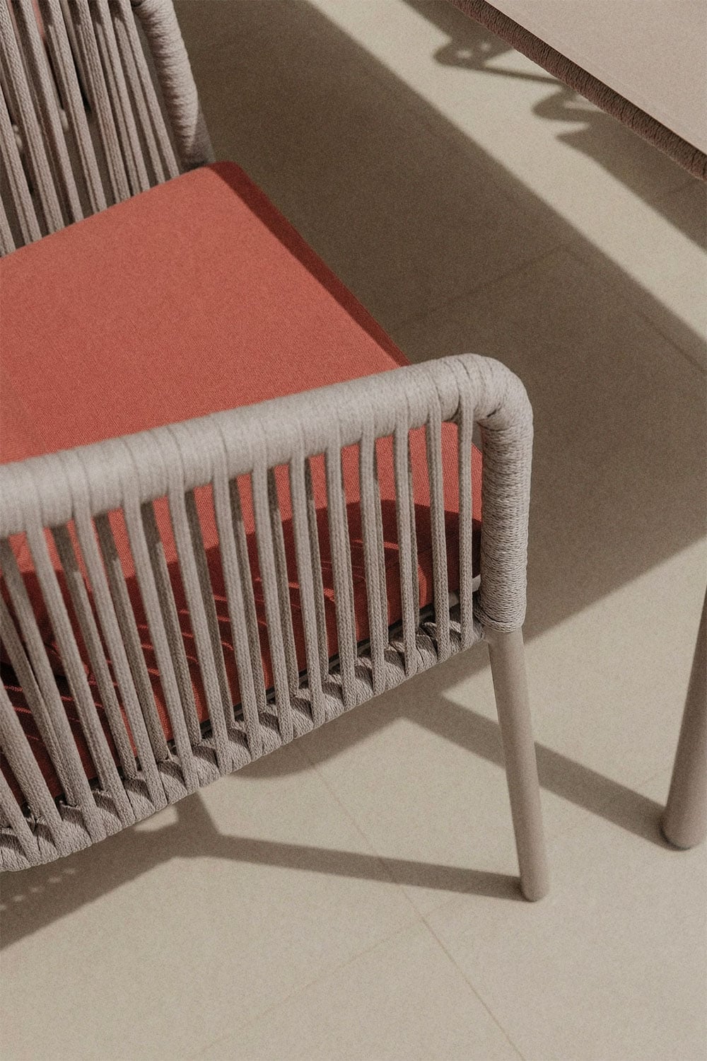 Outdoor chair TORA Classic, Moka terracotta