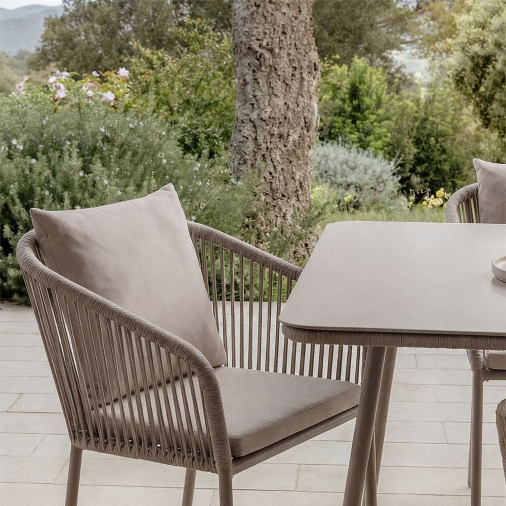 Outdoor chair TORA Classic, Moka brown