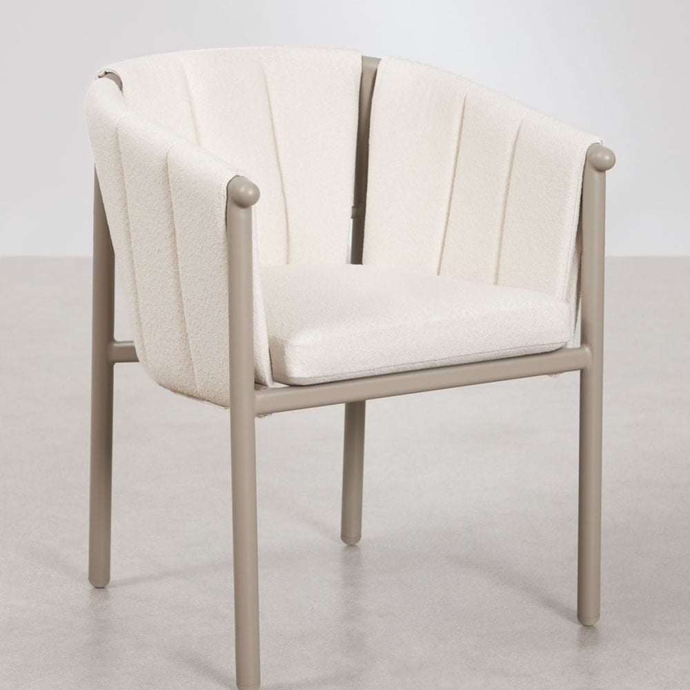 DUNA outdoor chair, brown