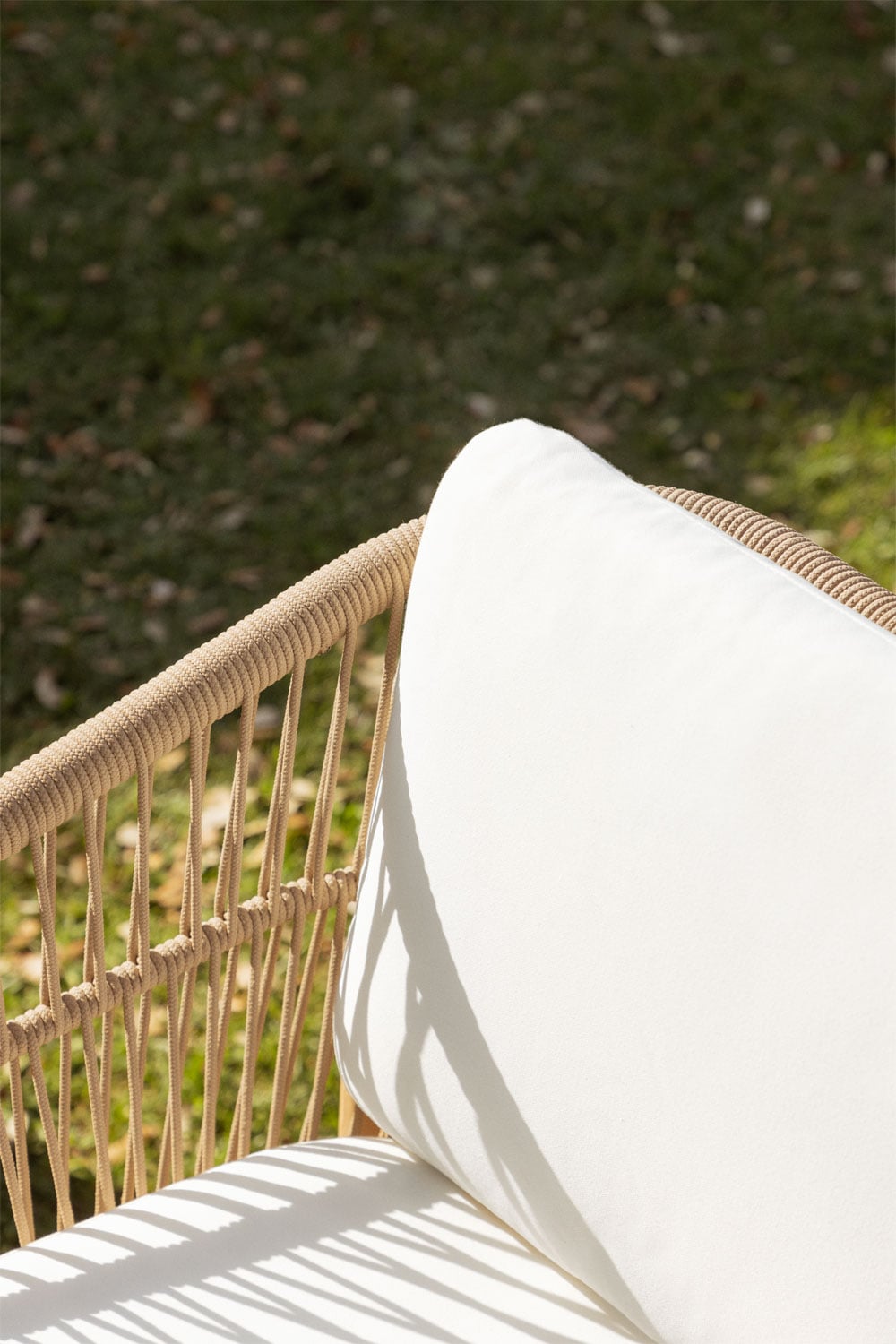 Outdoor chair ACACIA with armrests, light (3 variants)