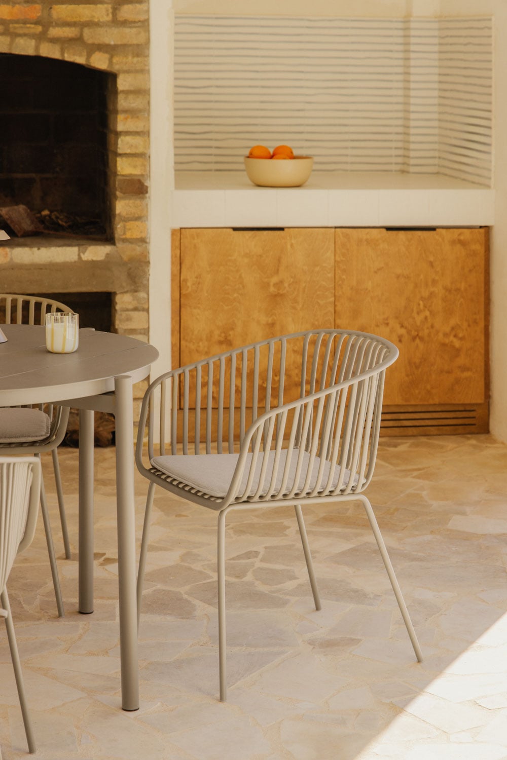 Outdoor chair ROCA, Laurel Green