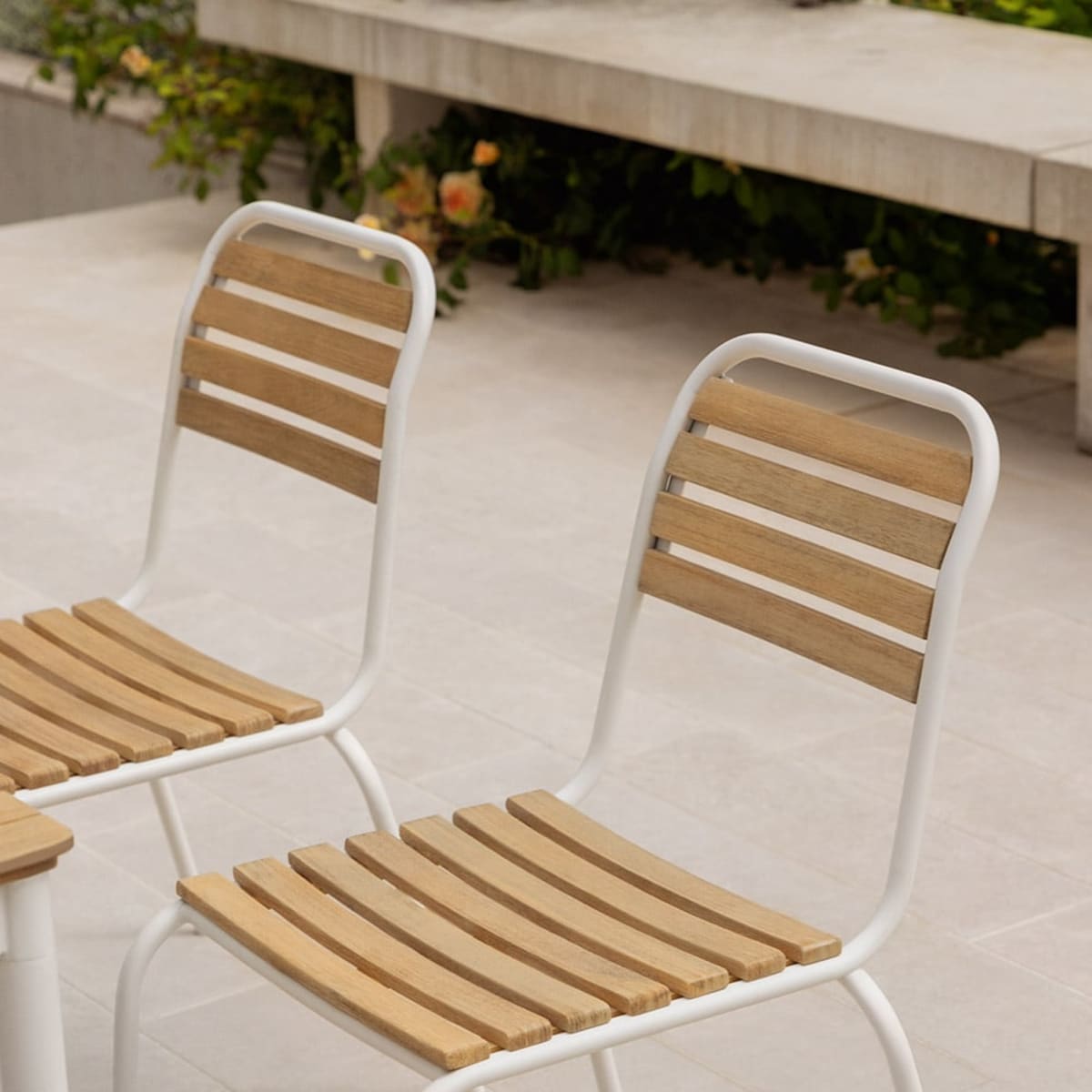 Outdoor Chair MARCO, Gardenia White