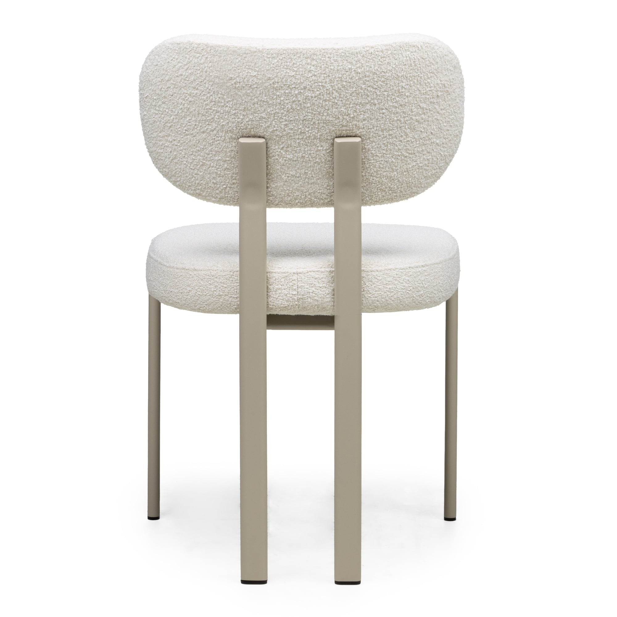Chair ELODIE, cream/sand legs