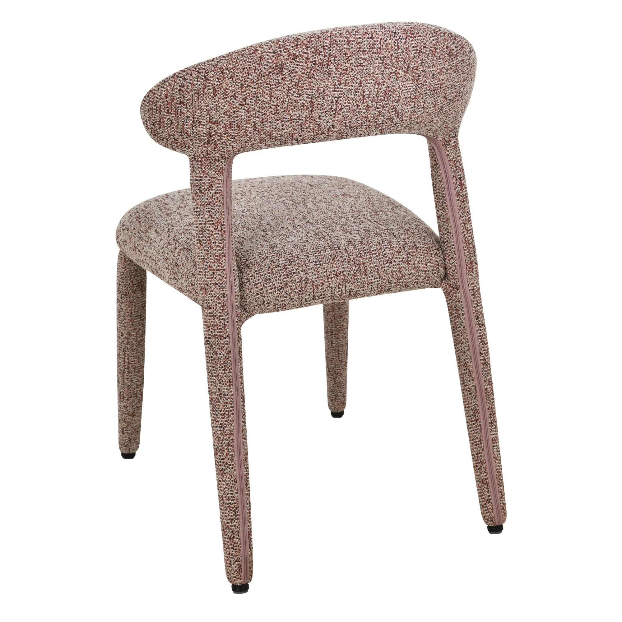 Chair FLAIR, mélange, sand burgundy