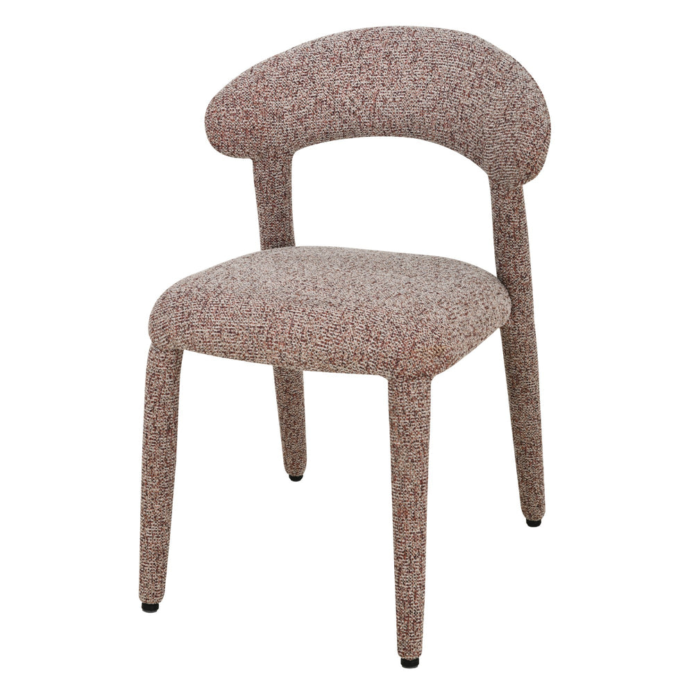 Chair FLAIR, mélange, sand burgundy