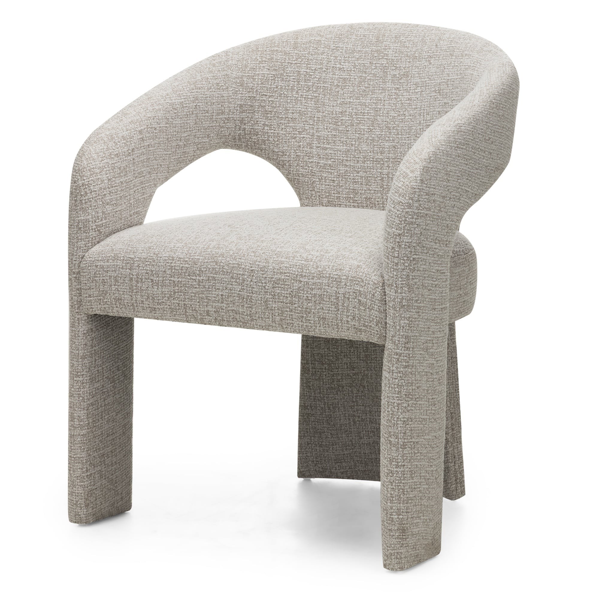 Chair with armrests ORIOLE, cream sand