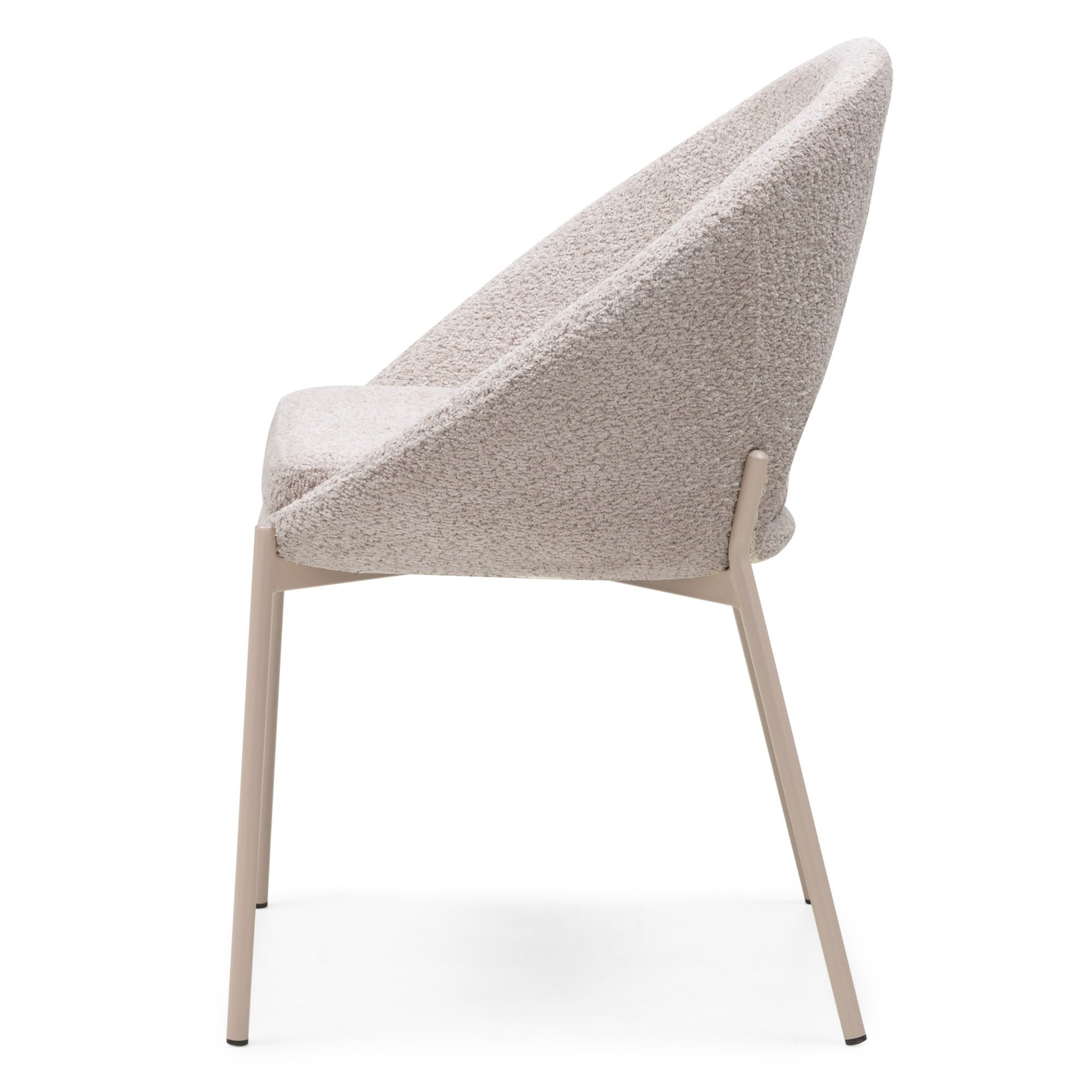 Chair LUNARE, cut-out backrest, condition, sand