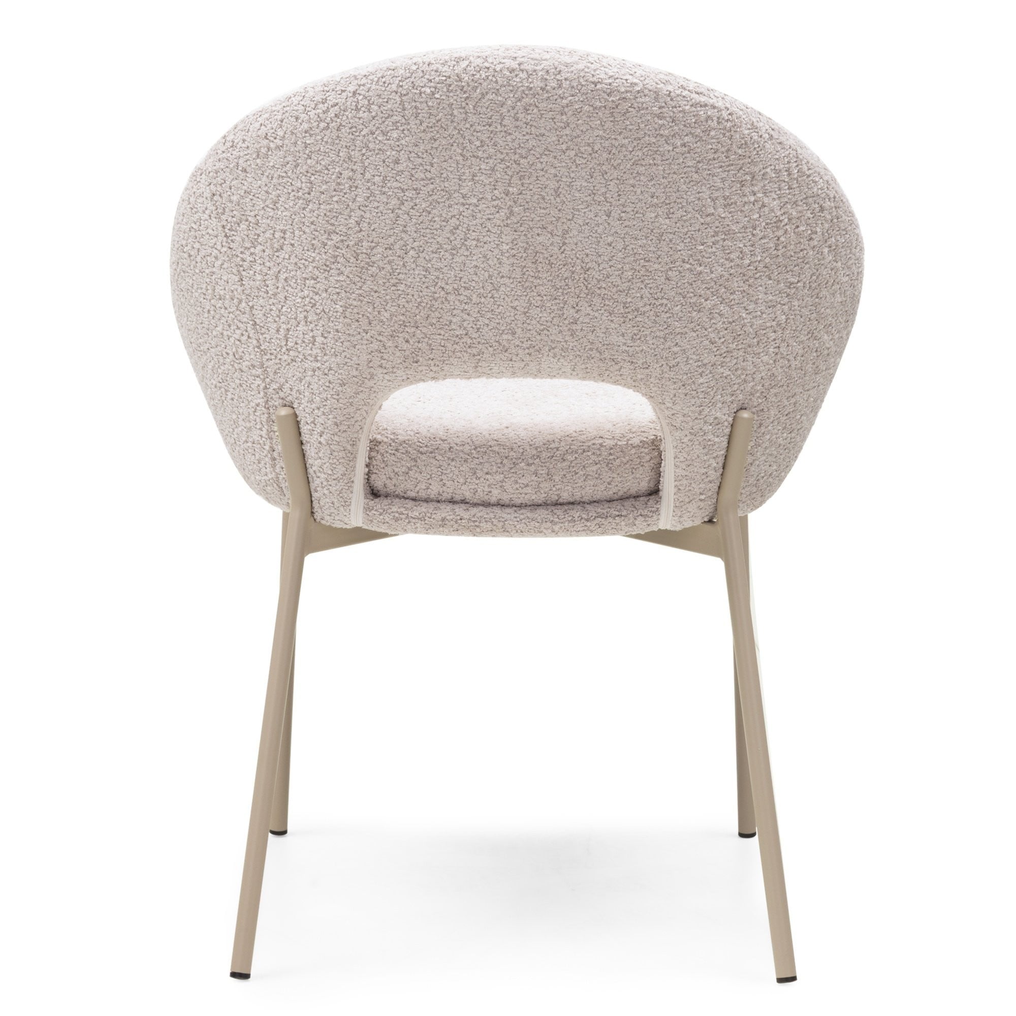 Chair LUNARE, cut-out backrest, condition, sand