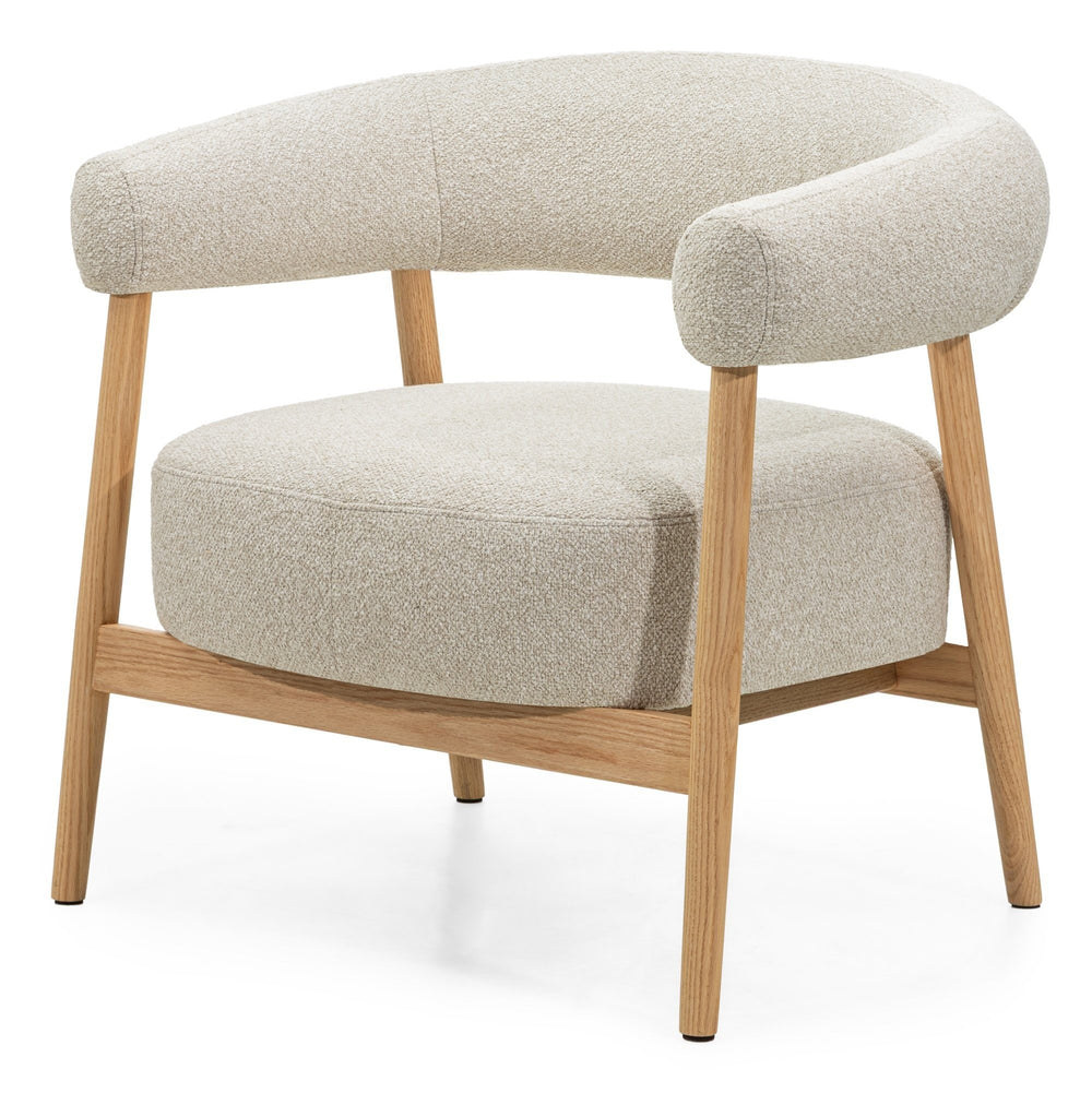 Chair NIELLO, sand/natural oak