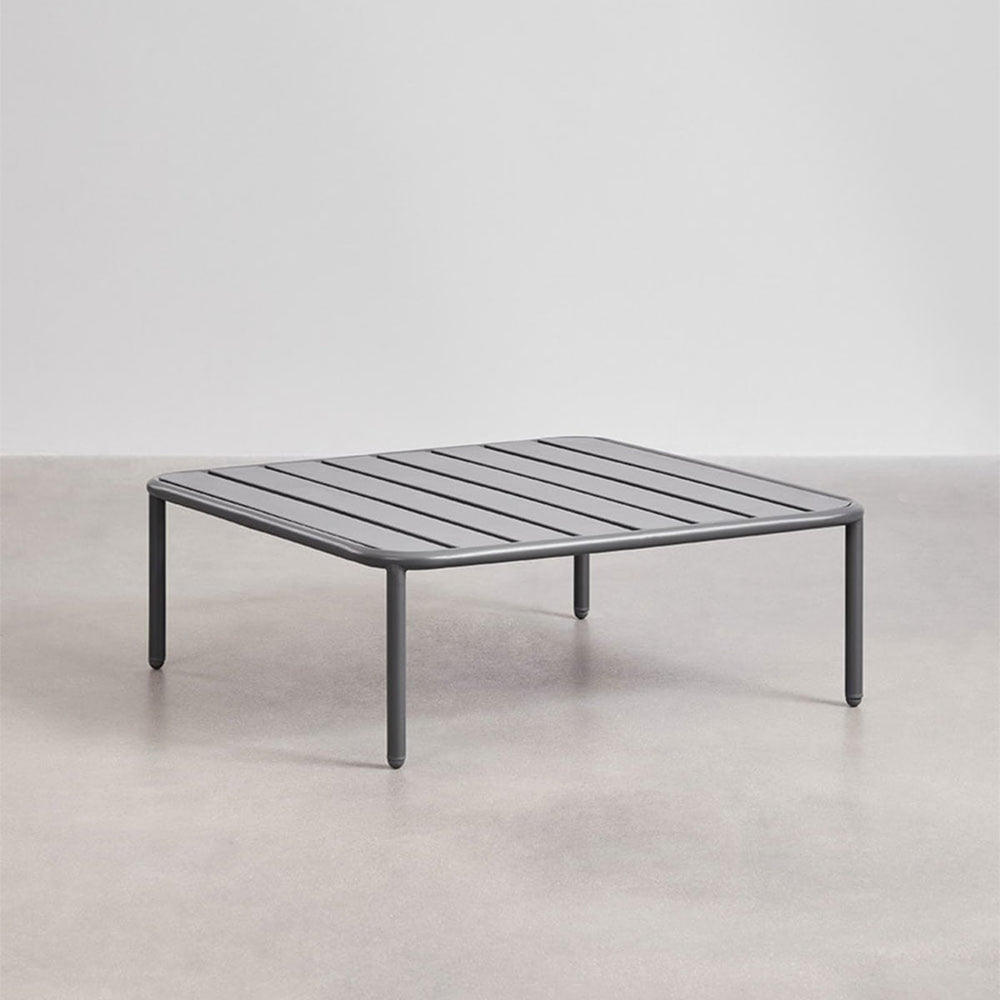 Square table GRAFITO, graphite grey