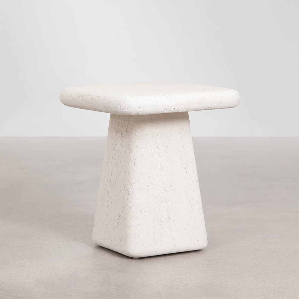 Side table KUBAS, white