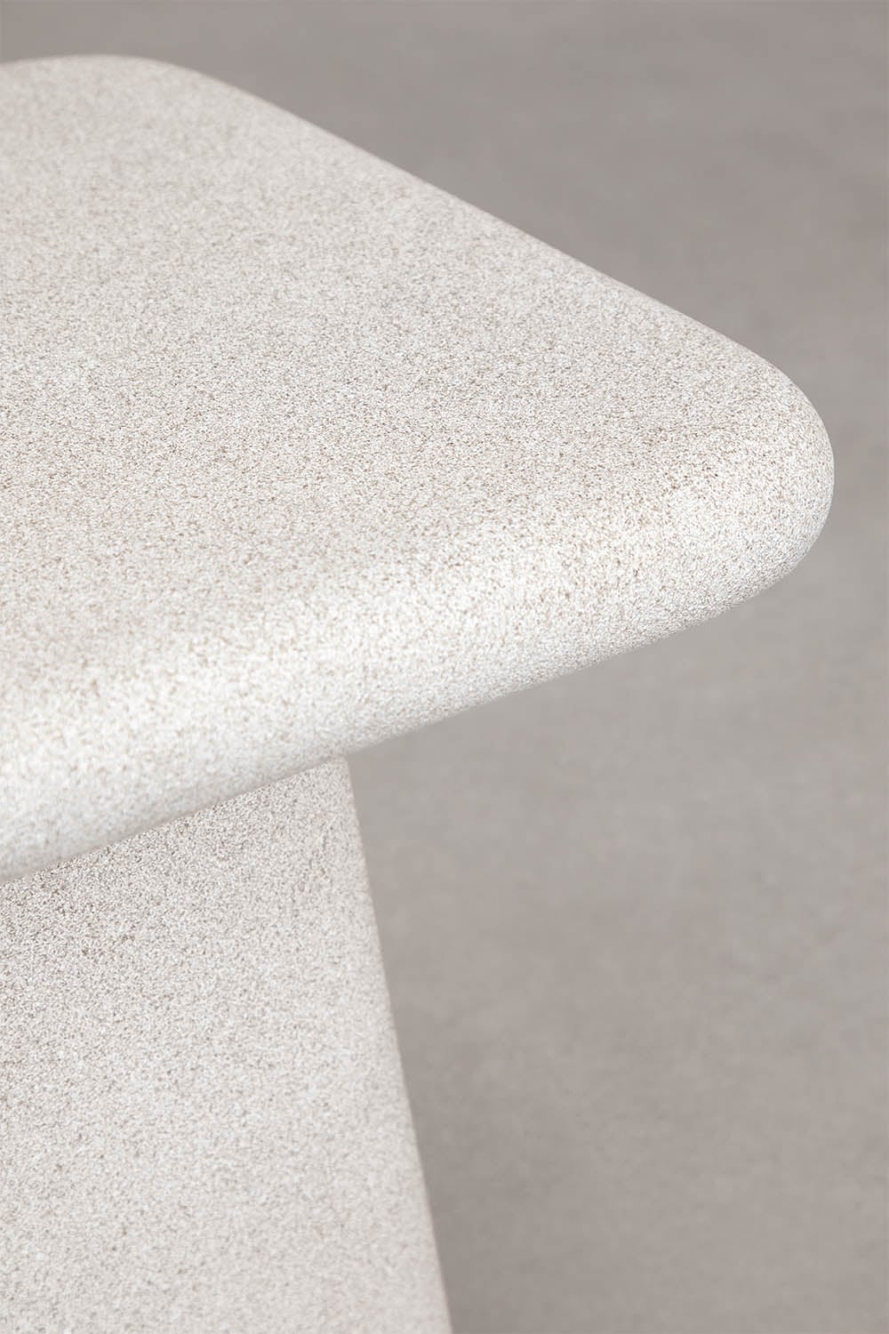 Side table KUBAS, sand grey