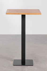 Baro stalas RISTERA, juodas, 70 cm