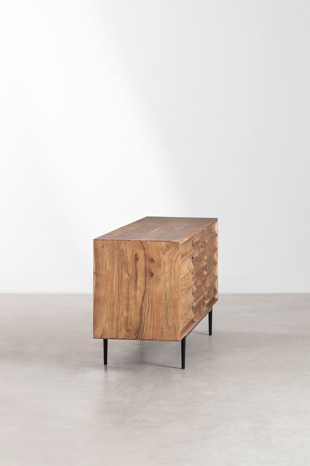 TV stand PVAMEA, acacia wood