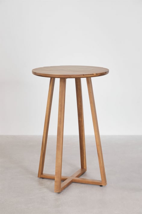 Lauko baro kėdė TERRA, ruda, 75 cm