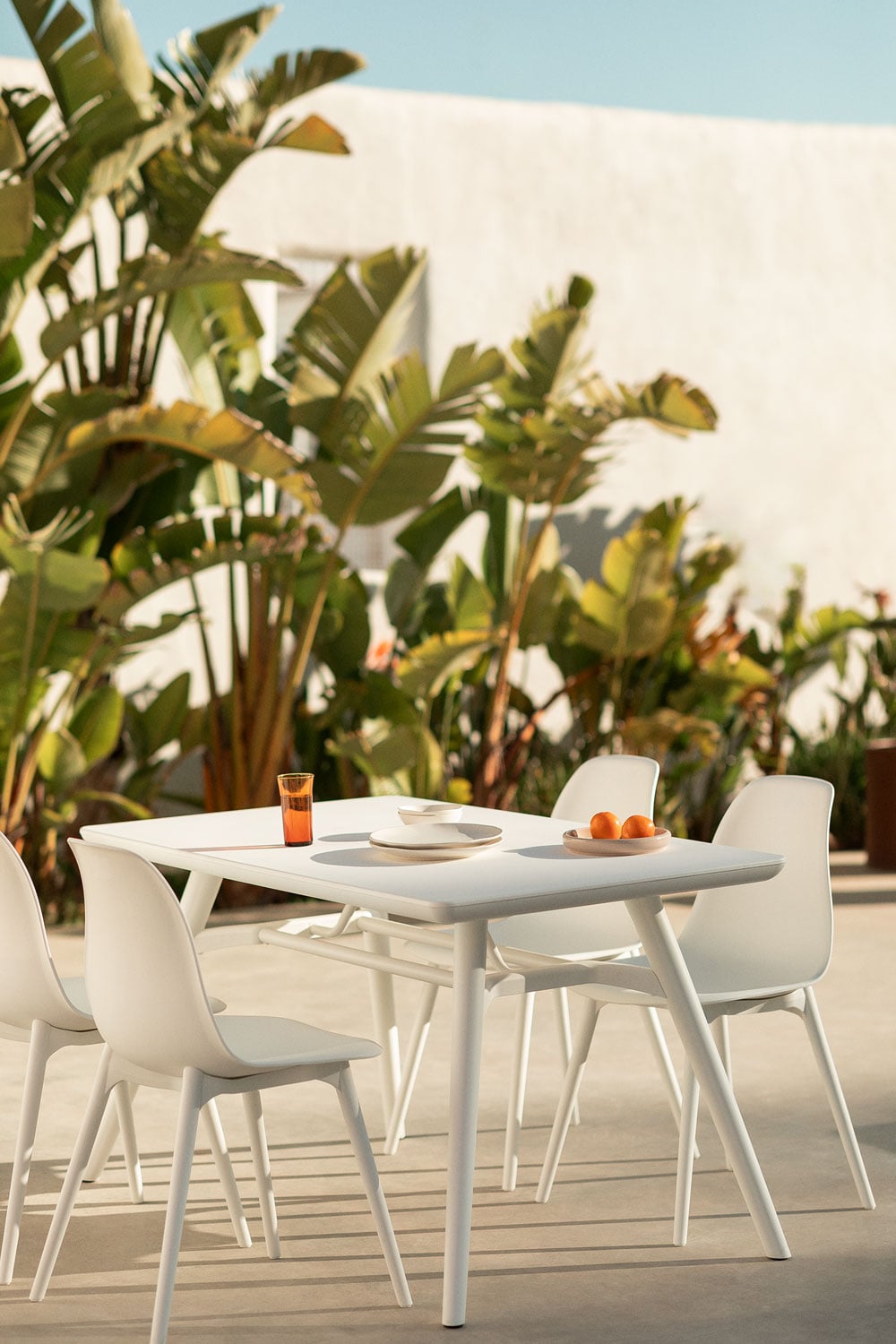 Rectangular table MINTARO, white