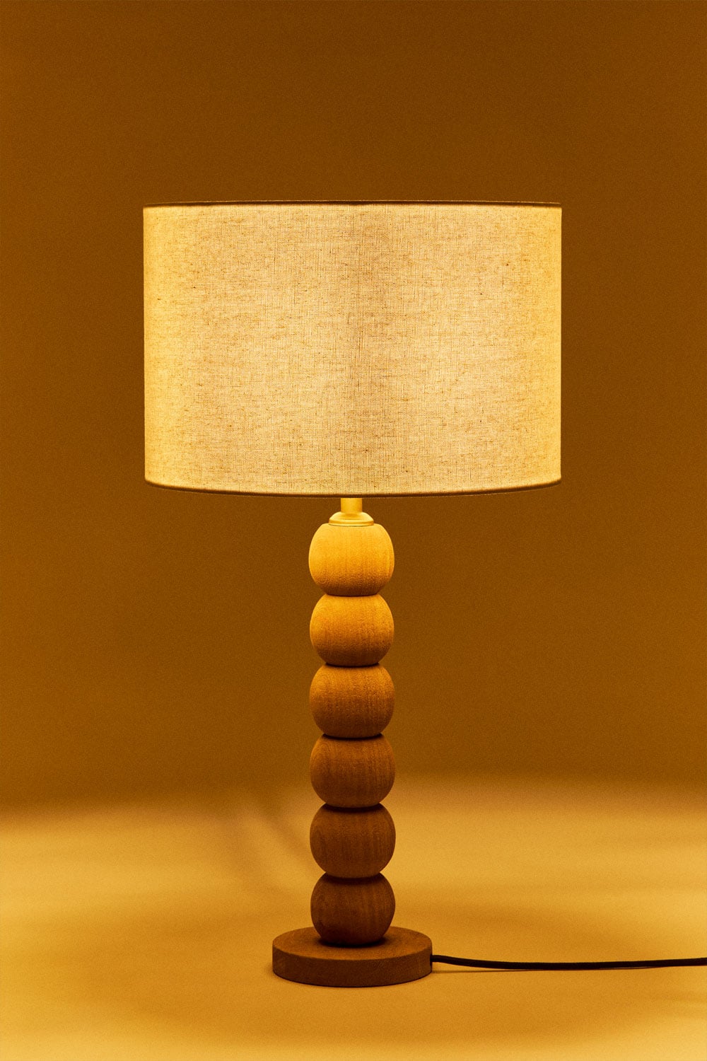 Stalinė lempa SOLINA, Mango, Ø30 cm / 25 cm (1)