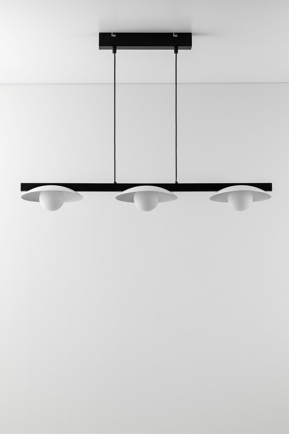 LED šviestuvas KOLBEINA, juodas, 80 cm