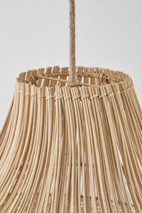 Pakabinamas šviestuvas LARENA, Natūrali-balta, Ø40 cm / 40 cm