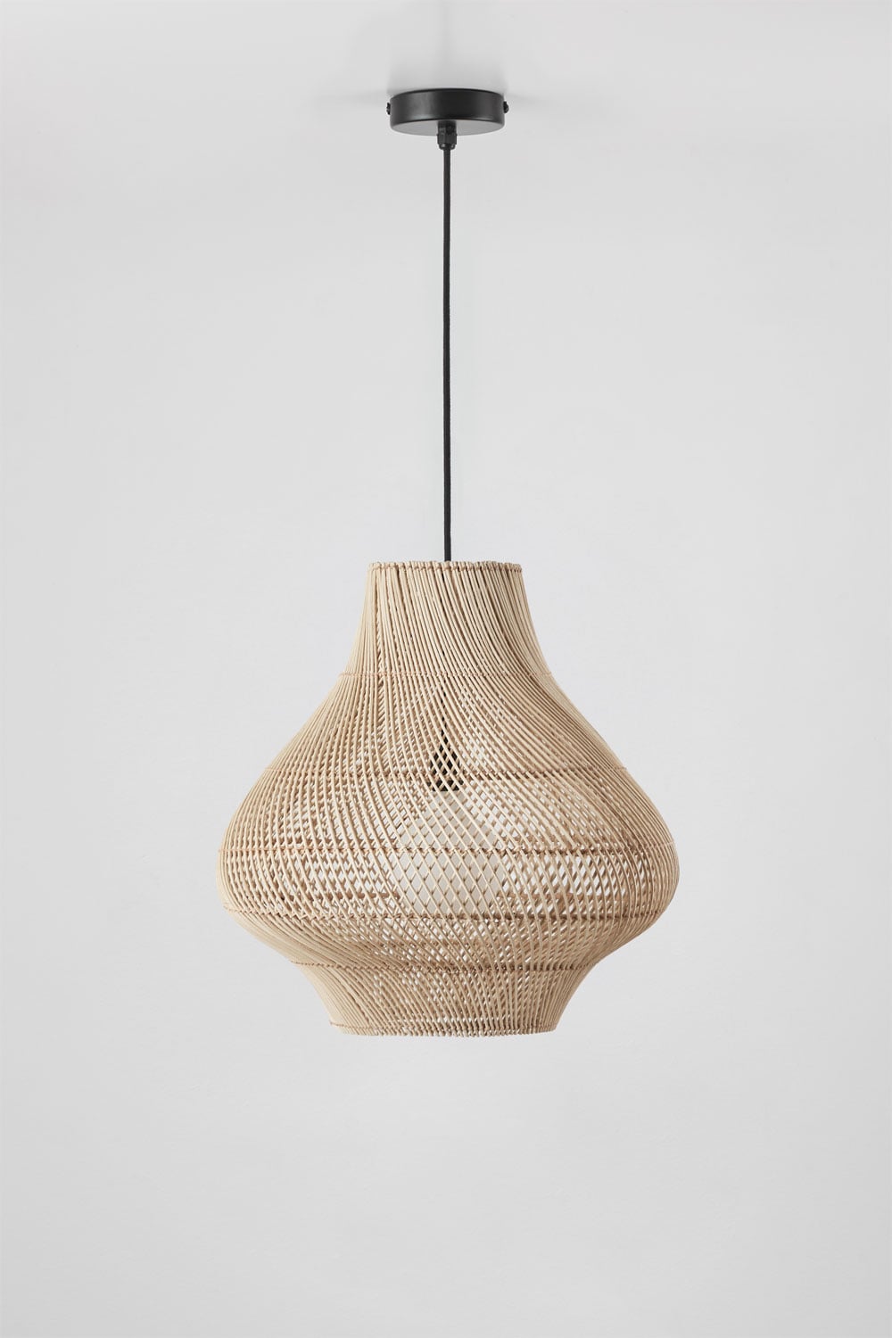 Pakabinamas šviestuvas MAGERA, Juoda, Ø50cm, aukštis 50cm