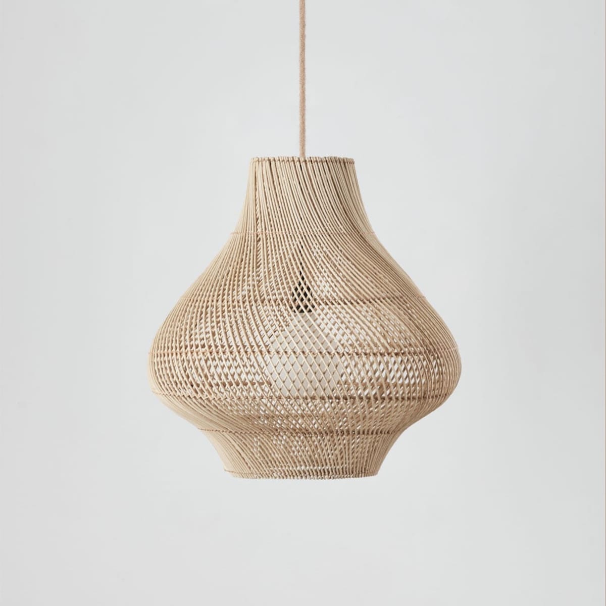 Šviestuvas FIBRANO, medaus ir juodas, 50 cm