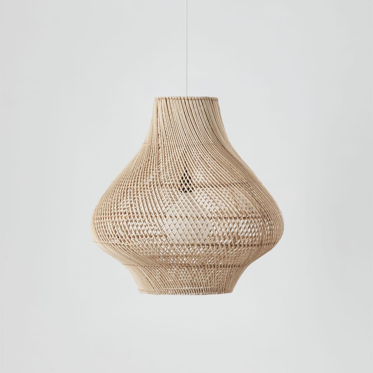 Gaismeklis FIBRANO, balts, 50 cm